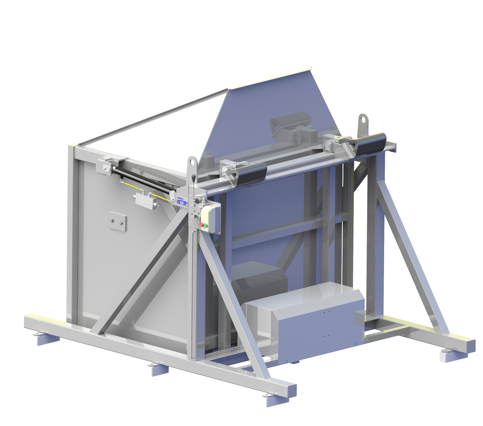 Single or double-action container emptying machine - Besnard Père et ...