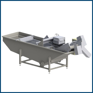 Submerged oyster sorting machine with layered gratings